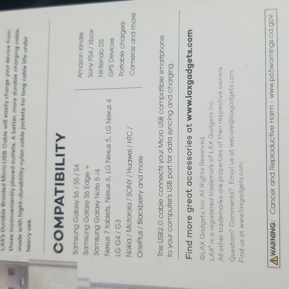 USB cable charging cord for Android smartphone Silver - Picture 11 of 13